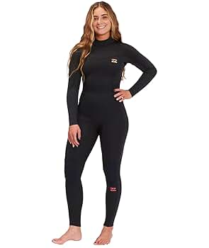 Amazon.com: Billabong Womens 4/3mm Synergy Back Zip Fullsuit
